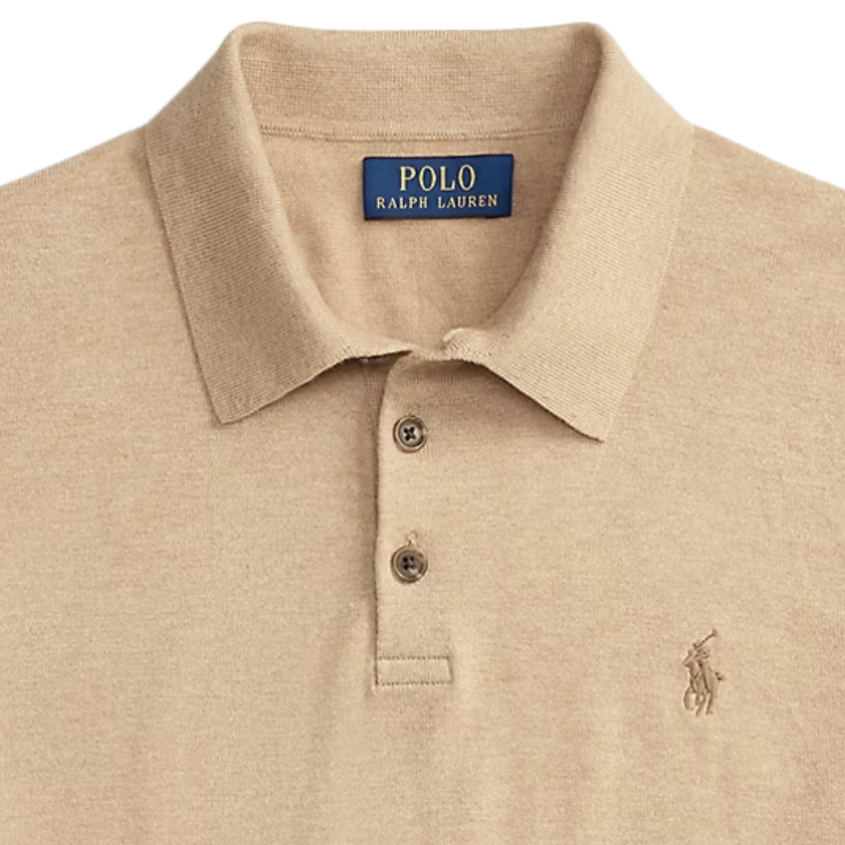 Polo Ralph Lauren Short Sleeve Knitted Polo - Brown