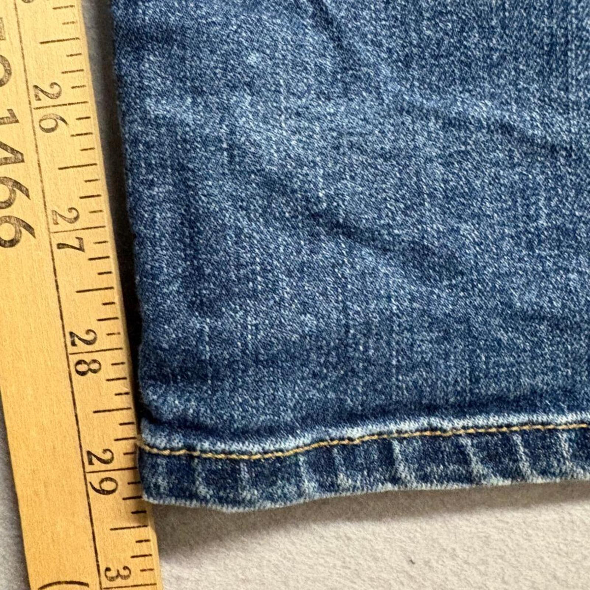 Lauren Ralph Lauren Modern Straight Jeans Womens Size 18 Blue Stretch Denim