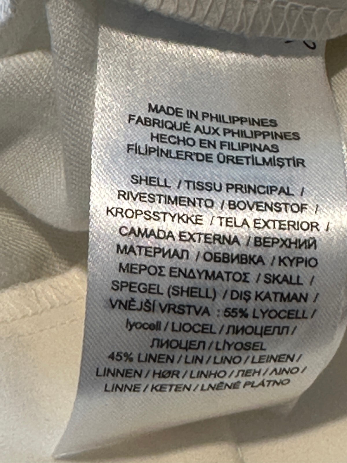 Lauren Ralph Lauren Womens White Straight Leg Cropped Pants Size 16