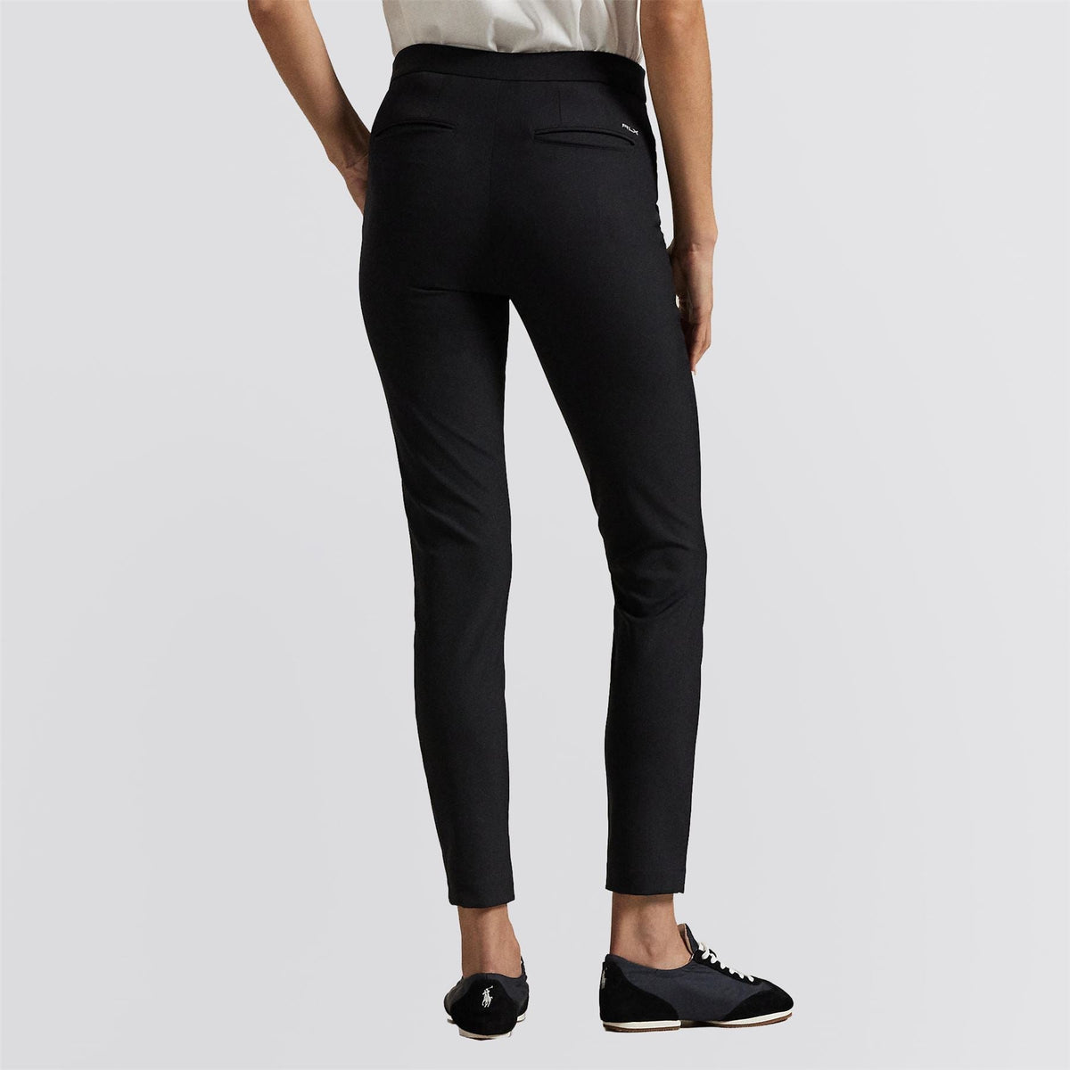 RLX Womens Stretch Twill Skinny Pants Polo Black