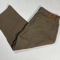 Ralph Lauren Womens Jeans 12 Brown Straight Leg 100% Cotton Vintage Y2K