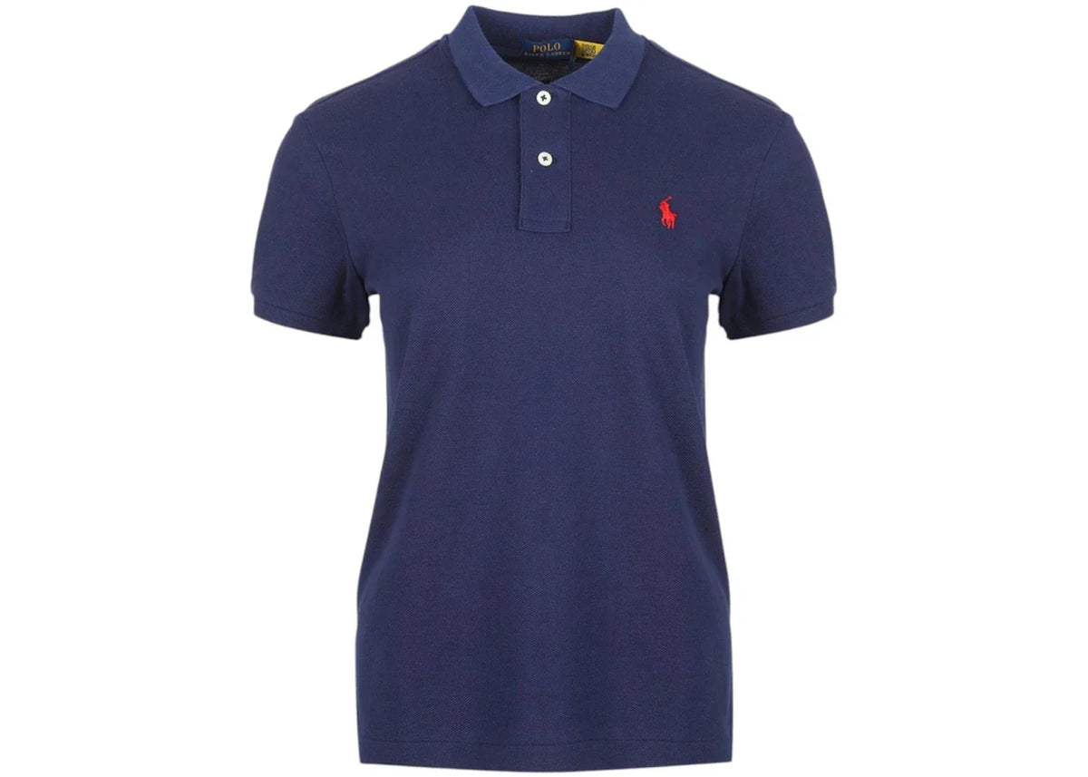 Polo Ralph Lauren Basic Mesh Fit Classic Short-Sleeve Knit Navy/Red Pp