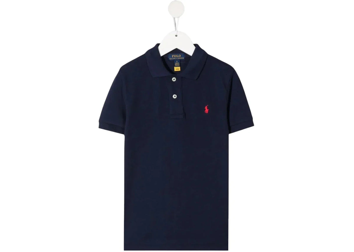 Polo Ralph Lauren Kids Short Sleeve Basic Mesh Polo Refined Navy