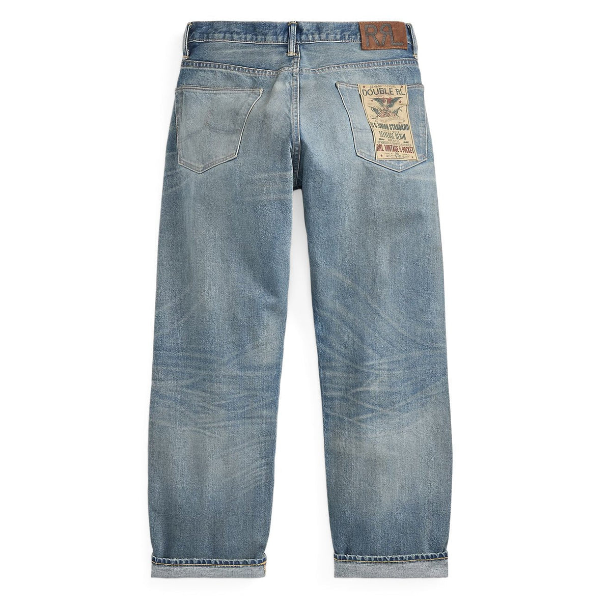 RRL By Ralph Lauren Vintage 5 Pocket Midlands Selvedge Jean Midlands Wash