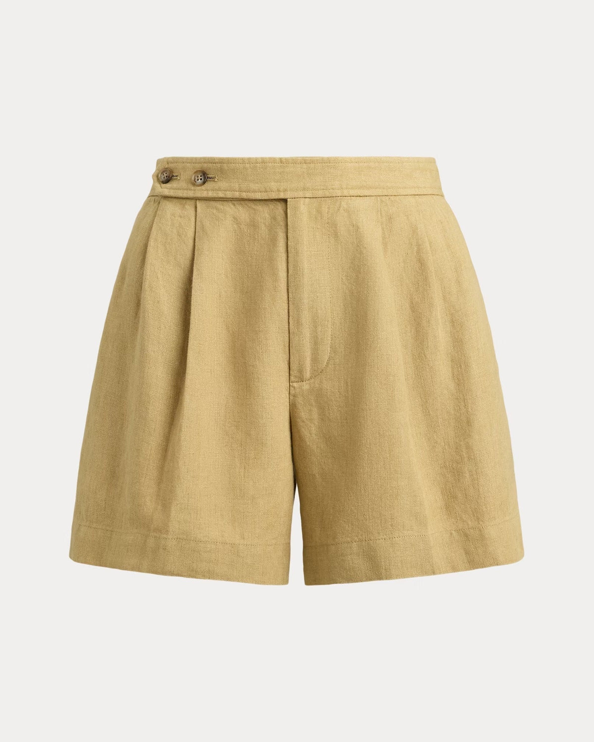 POLO RALPH LAUREN Pleated Délavé Linen Short