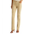 Lauren Ralph Lauren Goat Suede Straight Leg Pants, Size 12 New w/Tag Retail $695
