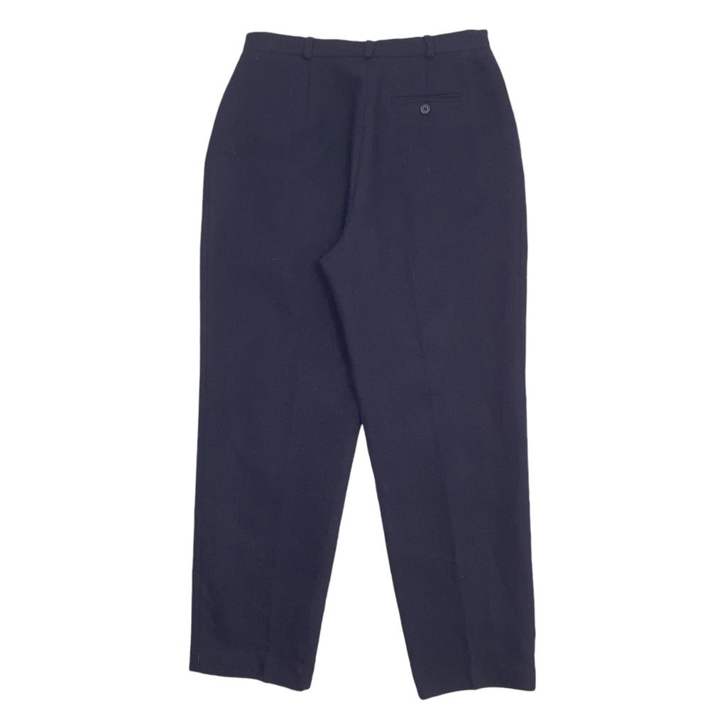 Womens Ralph Lauren Navy Chino Wool  Trousers UK12