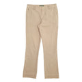 Womens Ralph Lauren Beige Chino Cotton Blend  Trousers UK10