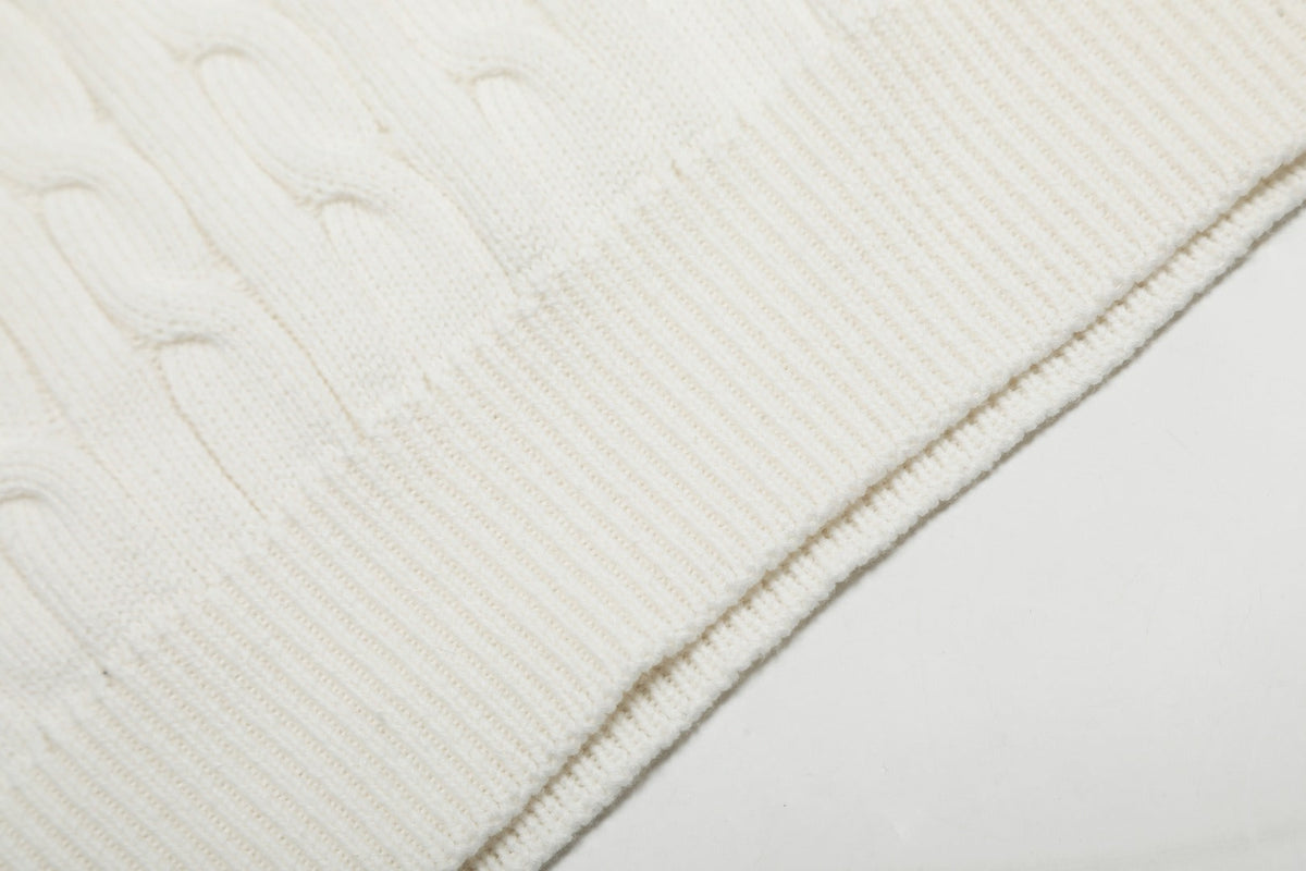 RALPH LAUREN SHORT-SLEEVE POLO KNIT SWEATER STYLE 436