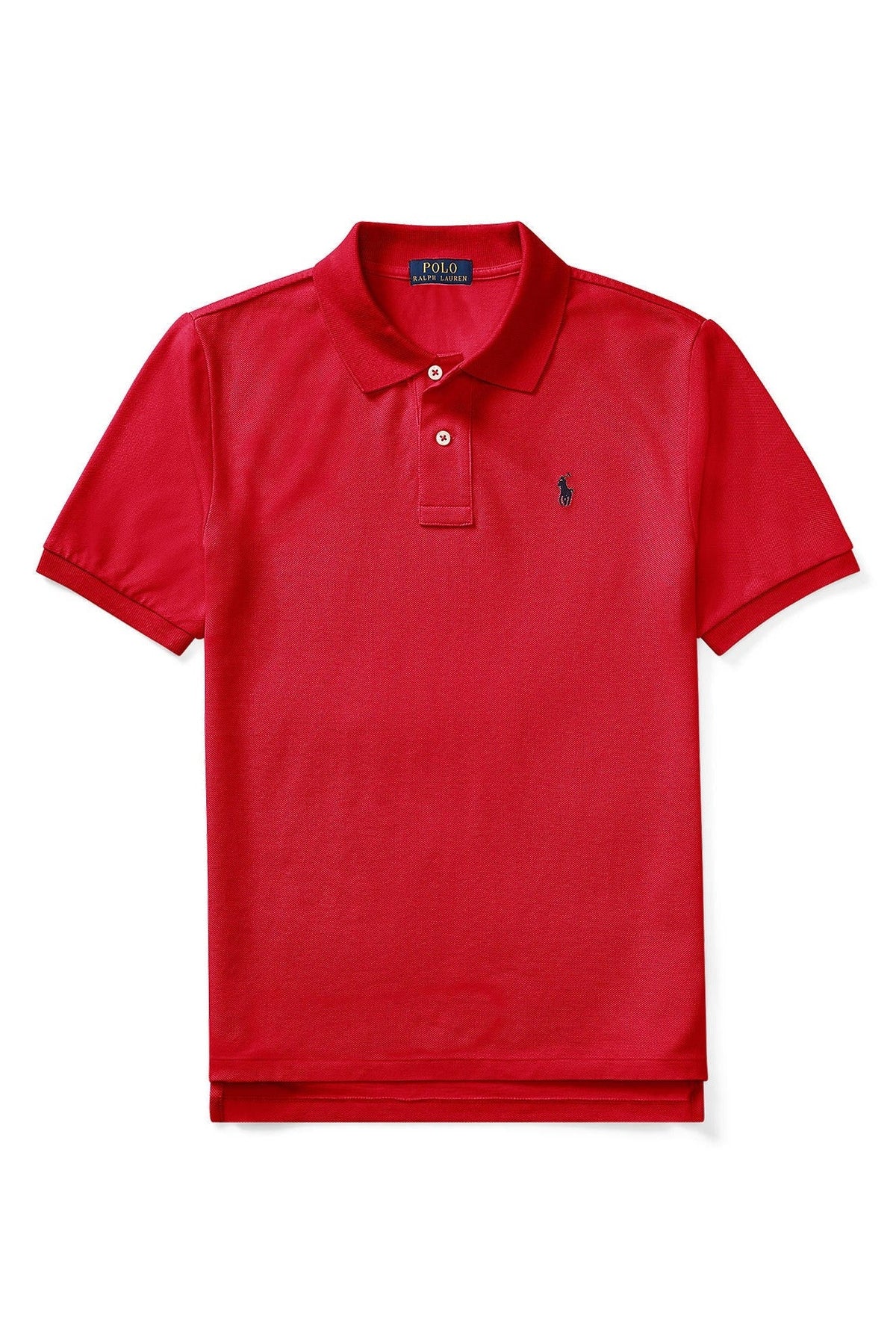 Polo Ralph Lauren Boys Mesh Red Polo Shirt