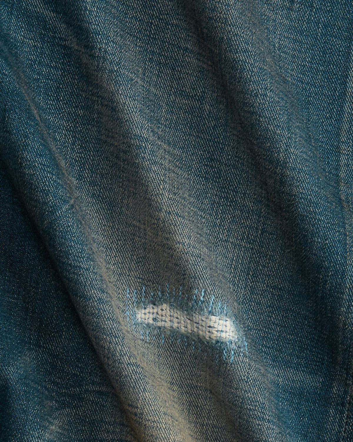 Double RL - Vintage Wide Fit Distressed Kenley Jean - Kenley Wash